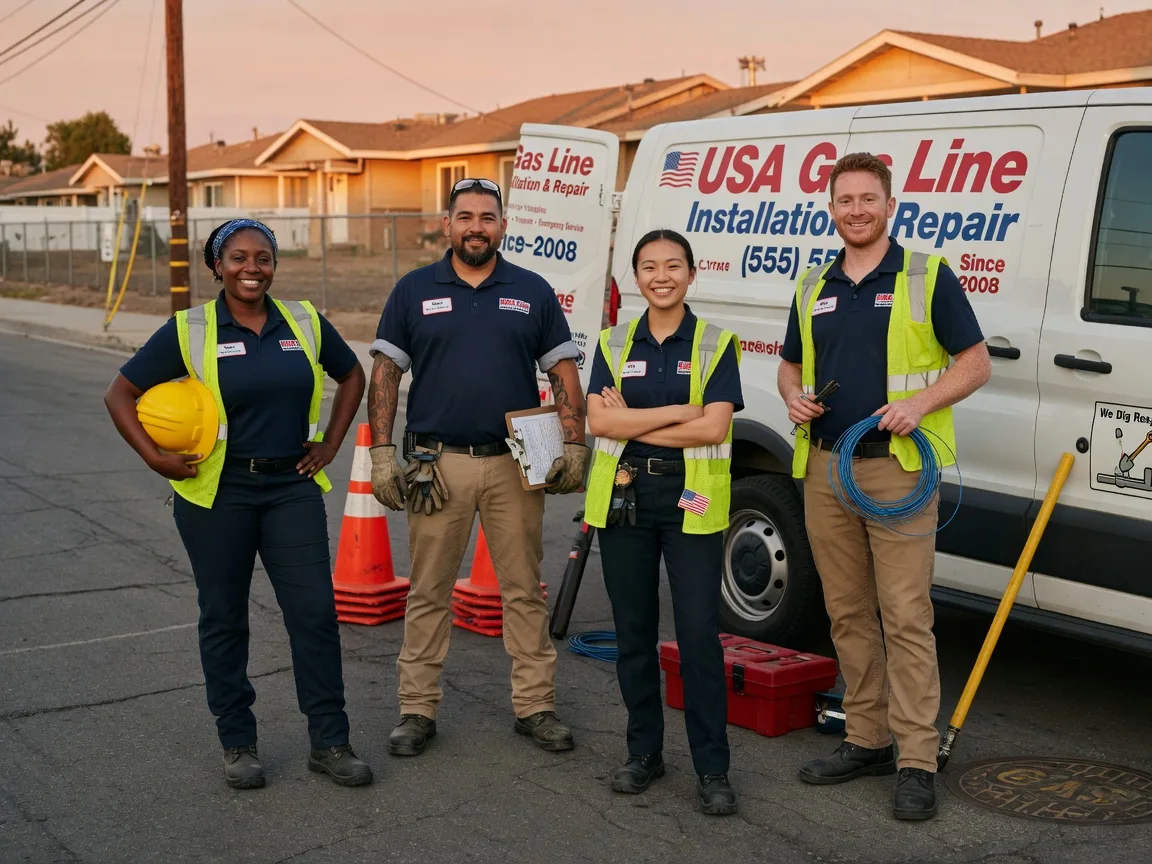 Gas Line Installation company in Harwood, TX